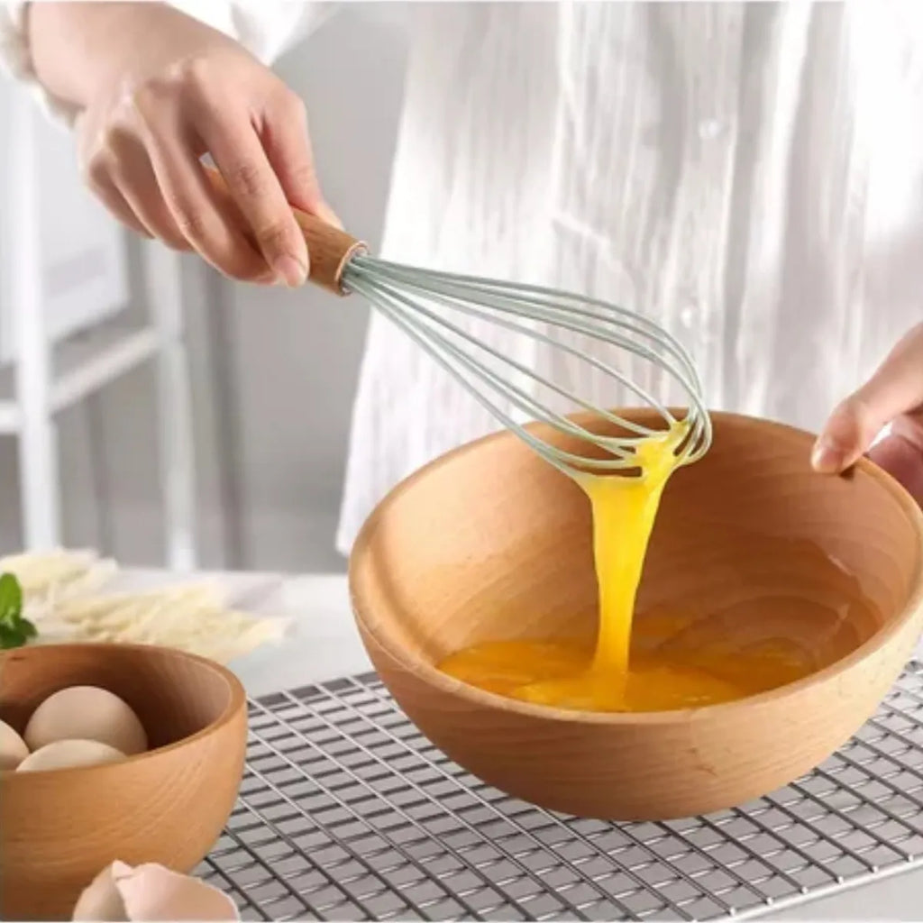 Juego De 12 Piezas Con Mango De Madera
