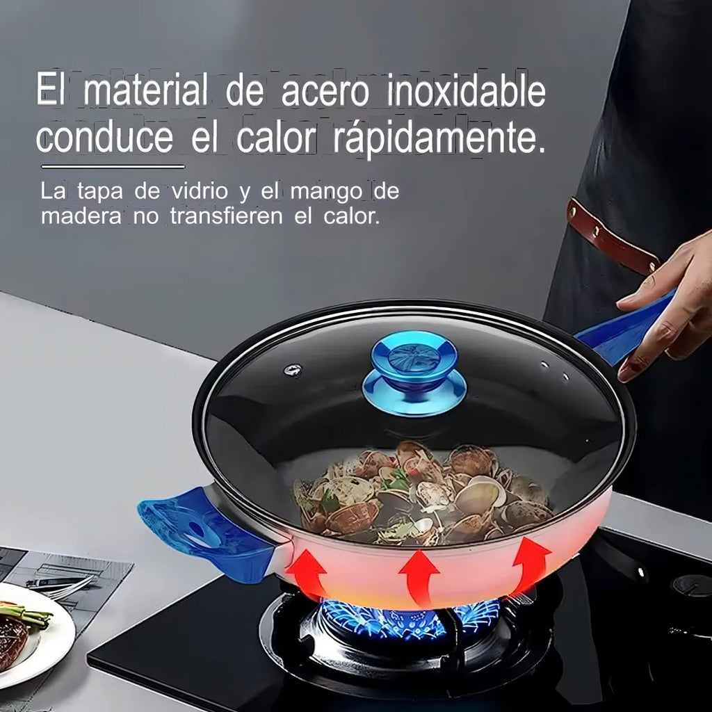 Batería de cocina esencial de 12 piezas